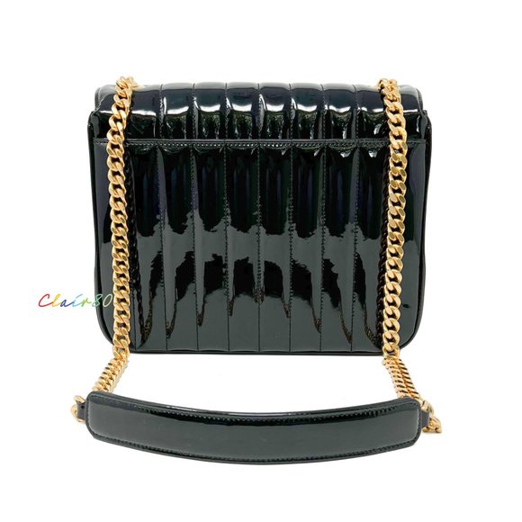 Saint Laurent Large Vicky Patent Leather Shoulder Bag - Picture 4 of 10